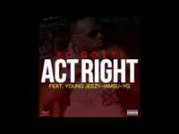 pochette album Act right (remix)