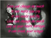 pochette album Love can change so much